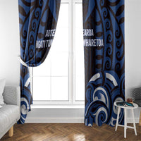 Aotearoa Ngati Tuwharetoa Window Curtain Maori Pattern New Zealand DT05 - Polynesian Pride