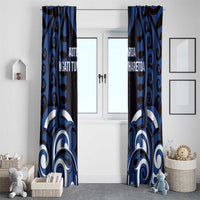 Aotearoa Ngati Tuwharetoa Window Curtain Maori Pattern New Zealand DT05 - Polynesian Pride