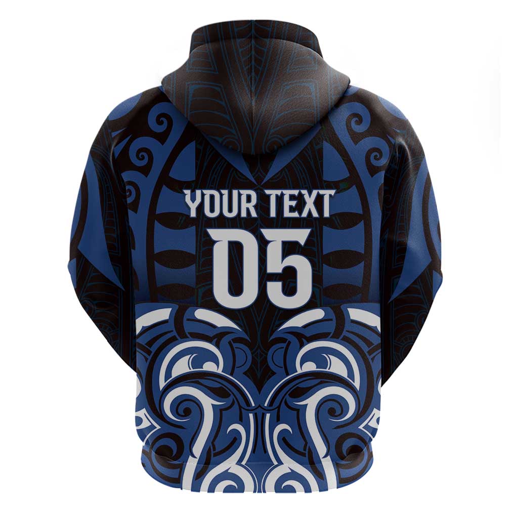 Custom Aotearoa Ngati Tuwharetoa Zip Hoodie Maori Pattern New Zealand DT05 - Polynesian Pride