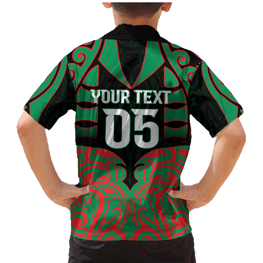Custom Aotearoa Ngati Hine Family Matching Mermaid Dress and Hawaiian Shirt Maori Pattern New Zealand DT05 - Polynesian Pride