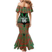 Custom Aotearoa Ngati Hine Family Matching Mermaid Dress and Hawaiian Shirt Maori Pattern New Zealand DT05 - Polynesian Pride