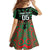 Custom Aotearoa Ngati Hine Family Matching Off The Shoulder Long Sleeve Dress and Hawaiian Shirt Maori Pattern New Zealand - Polynesian Pride
