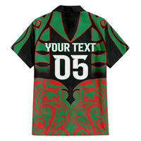 Custom Aotearoa Ngati Hine Family Matching Summer Maxi Dress and Hawaiian Shirt Maori Pattern New Zealand DT05 - Polynesian Pride