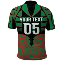 Custom Aotearoa Ngati Hine Polo Shirt Maori Pattern New Zealand - Polynesian Pride