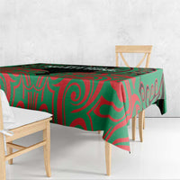 Aotearoa Ngati Hine Tablecloth Maori Pattern New Zealand - Polynesian Pride