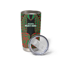 Custom Aotearoa Ngati Hine Tumbler Cup Maori Pattern New Zealand DT05 - Polynesian Pride