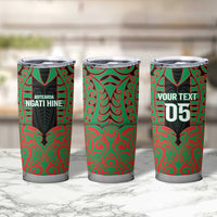 Custom Aotearoa Ngati Hine Tumbler Cup Maori Pattern New Zealand DT05 - Polynesian Pride