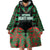 Custom Aotearoa Ngati Hine Wearable Blanket Hoodie Maori Pattern New Zealand - Polynesian Pride