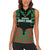 Custom Aotearoa Ngati Hine Women Sleeveless Polo Shirt Maori Pattern New Zealand - Polynesian Pride
