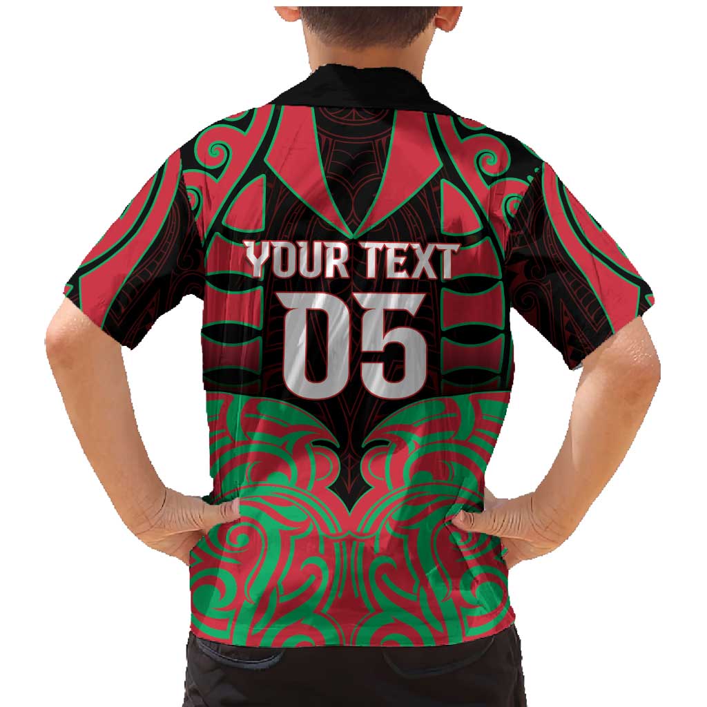 Custom Aotearoa Tuhoe Family Matching Mermaid Dress and Hawaiian Shirt Maori Pattern New Zealand DT05 - Polynesian Pride
