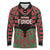 Custom Aotearoa Tuhoe Long Sleeve Polo Shirt Maori Pattern New Zealand - Polynesian Pride