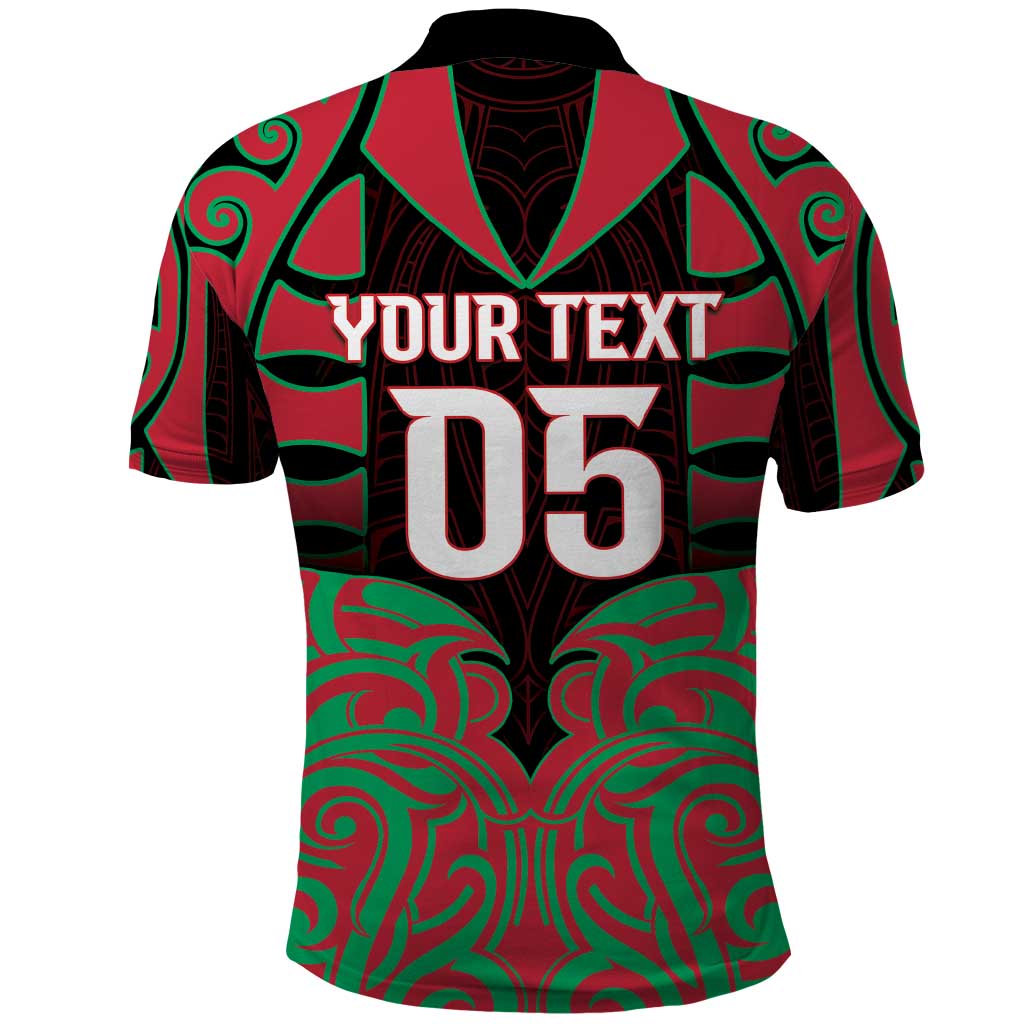 Custom Aotearoa Tuhoe Polo Shirt Maori Pattern New Zealand - Polynesian Pride
