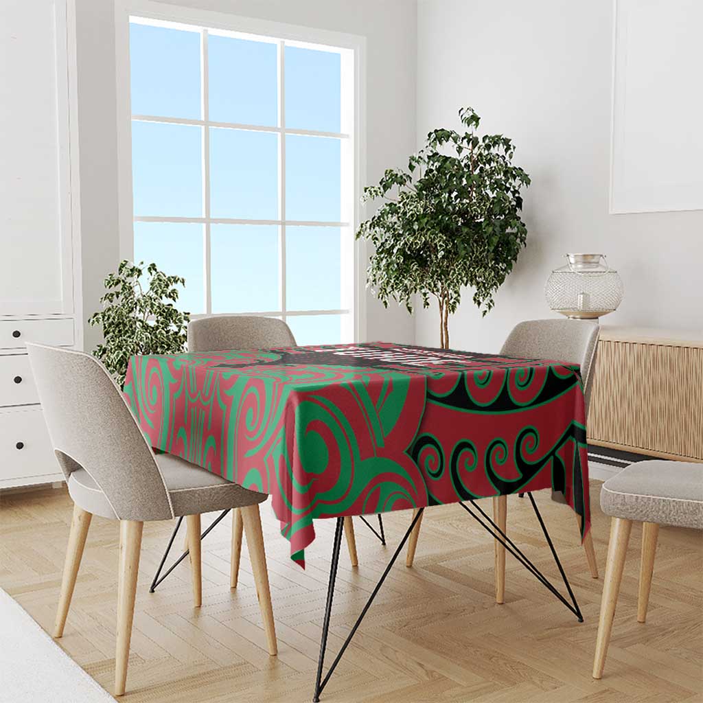 Aotearoa Tuhoe Tablecloth Maori Pattern New Zealand - Polynesian Pride