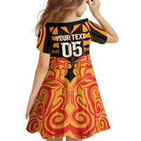 Custom Aotearoa Waikato Family Matching Long Sleeve Bodycon Dress and Hawaiian Shirt Maori Pattern New Zealand DT05 - Polynesian Pride