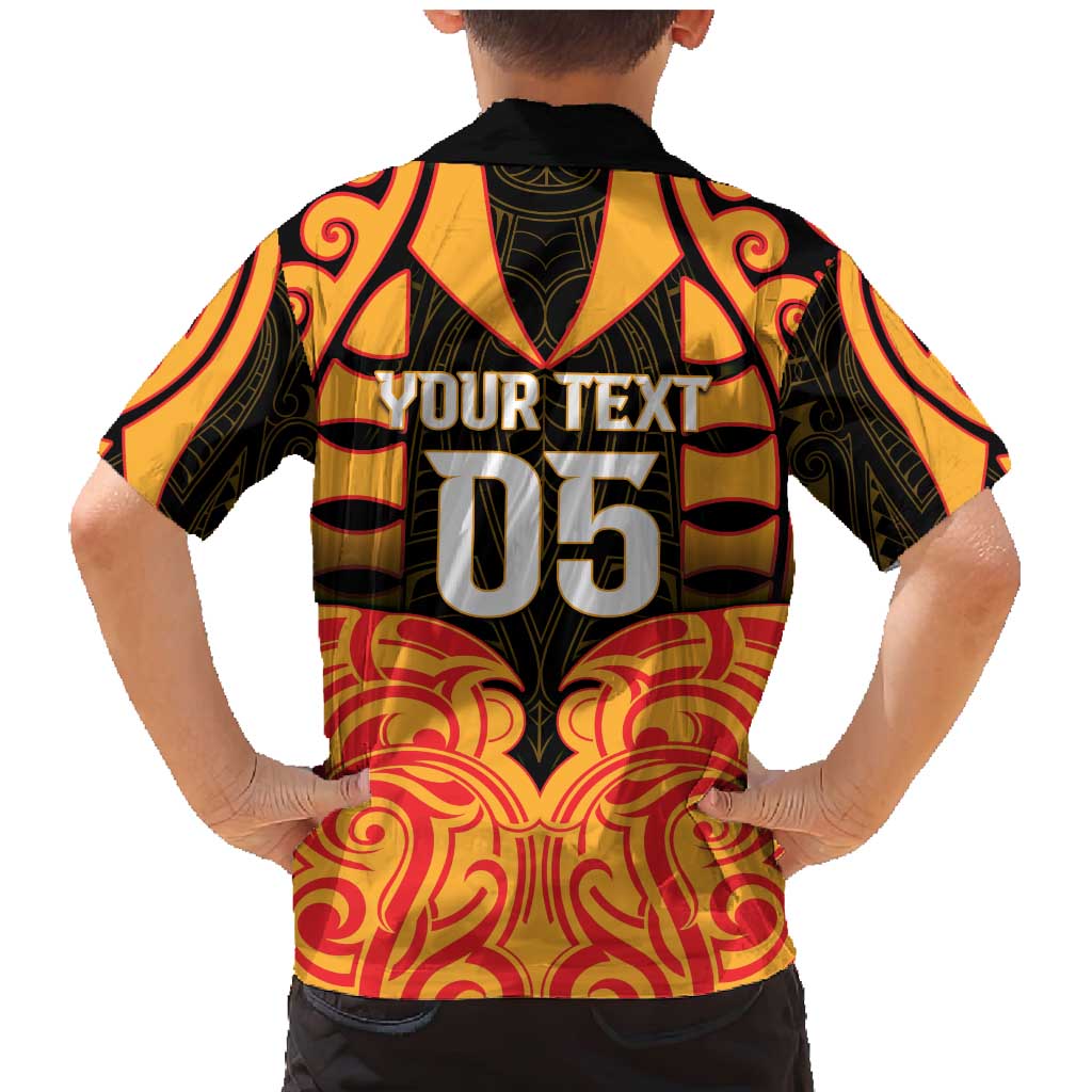 Custom Aotearoa Waikato Family Matching Mermaid Dress and Hawaiian Shirt Maori Pattern New Zealand DT05 - Polynesian Pride