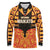 Custom Aotearoa Waikato Long Sleeve Polo Shirt Maori Pattern New Zealand - Polynesian Pride