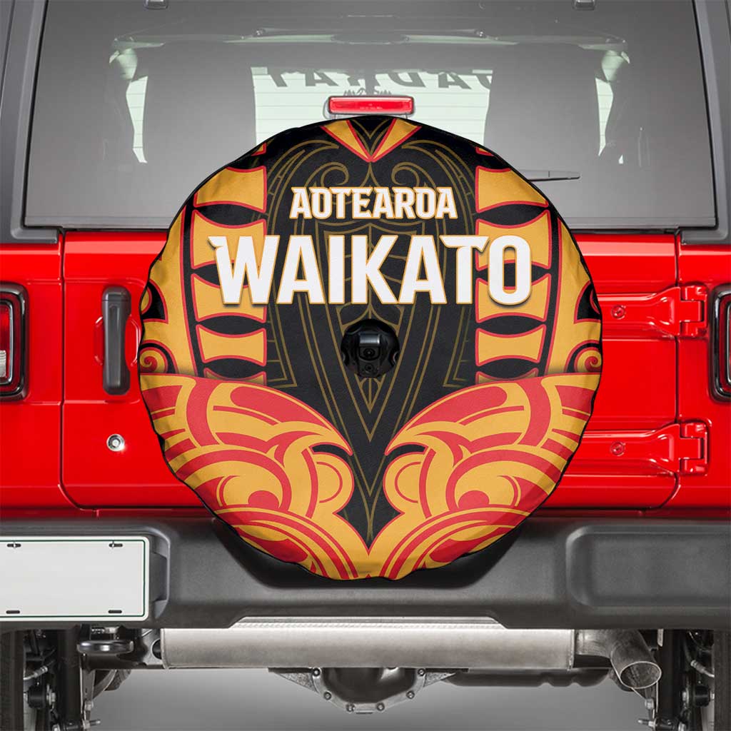 Aotearoa Waikato Spare Tire Cover Maori Pattern New Zealand DT05 - Polynesian Pride