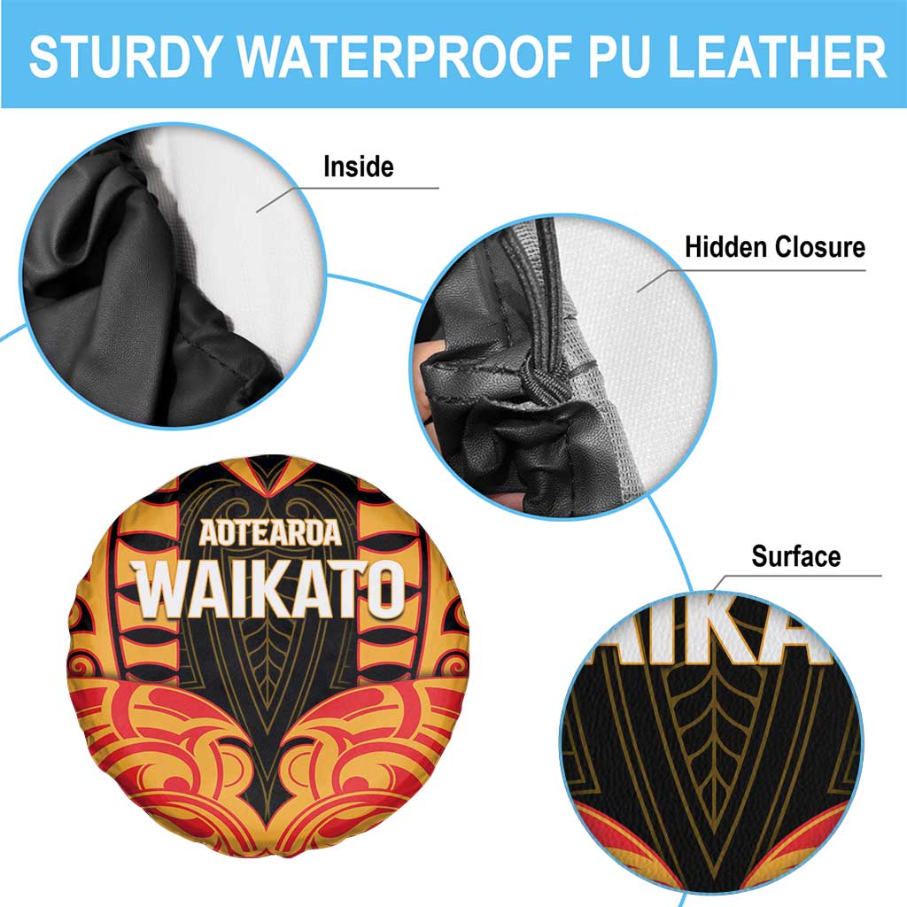 Aotearoa Waikato Spare Tire Cover Maori Pattern New Zealand DT05 - Polynesian Pride
