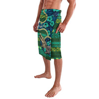 Personalised Solomon Islands Independence Day Lavalava Crocodile Hibiscus Tribal Pattern DT05 - Polynesian Pride