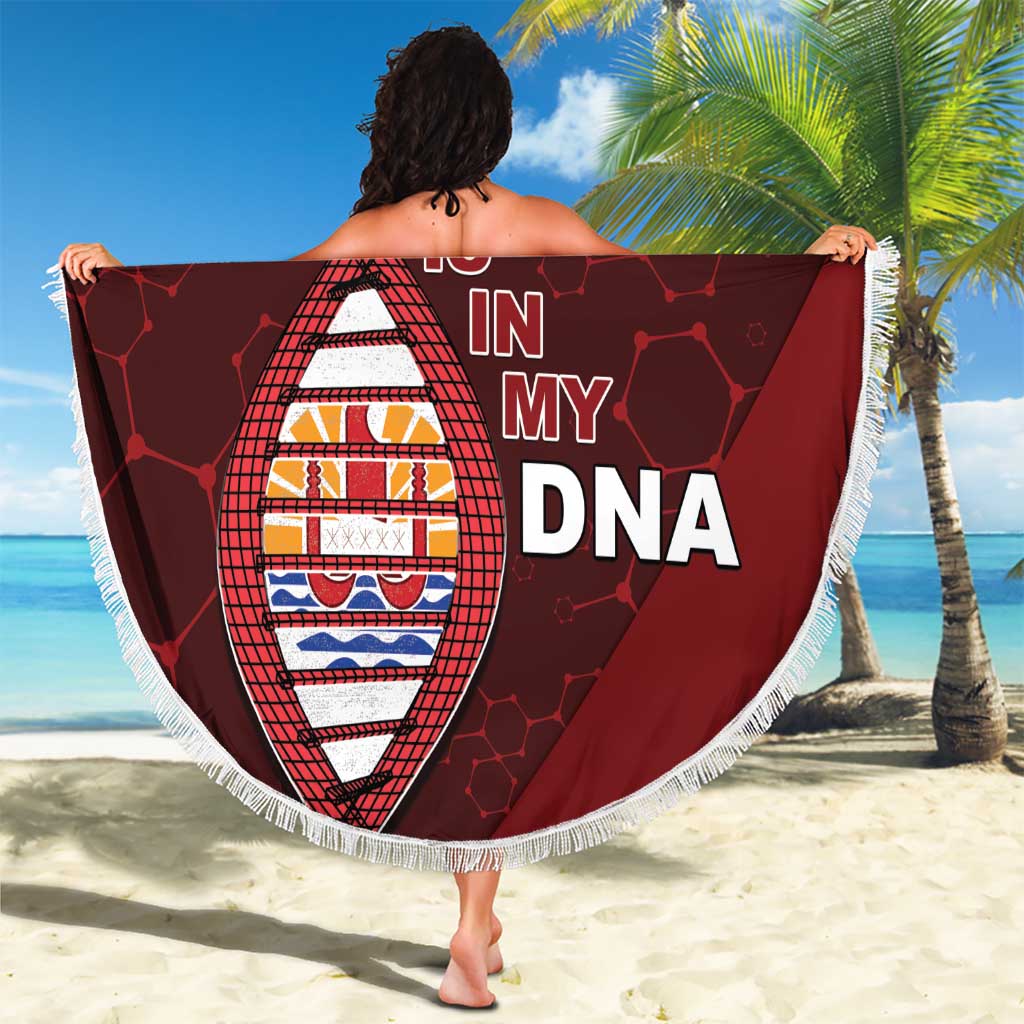 French Polynesia Is In My DNA Beach Blanket - Polynesian Pride