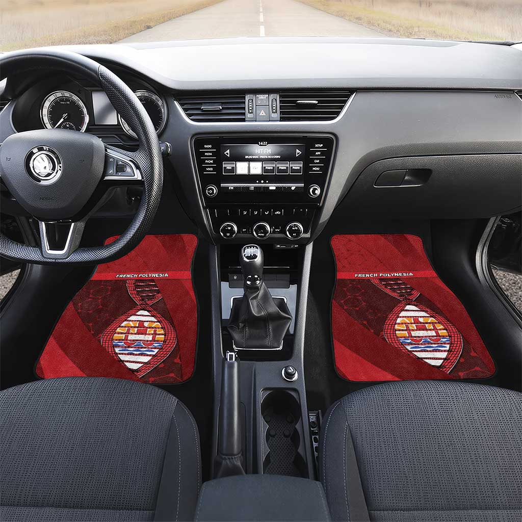 French Polynesia Is In My DNA Car Mats - Polynesian Pride