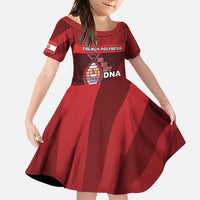 French Polynesia Is In My DNA Family Matching Long Sleeve Bodycon Dress and Hawaiian Shirt - Polynesian Pride