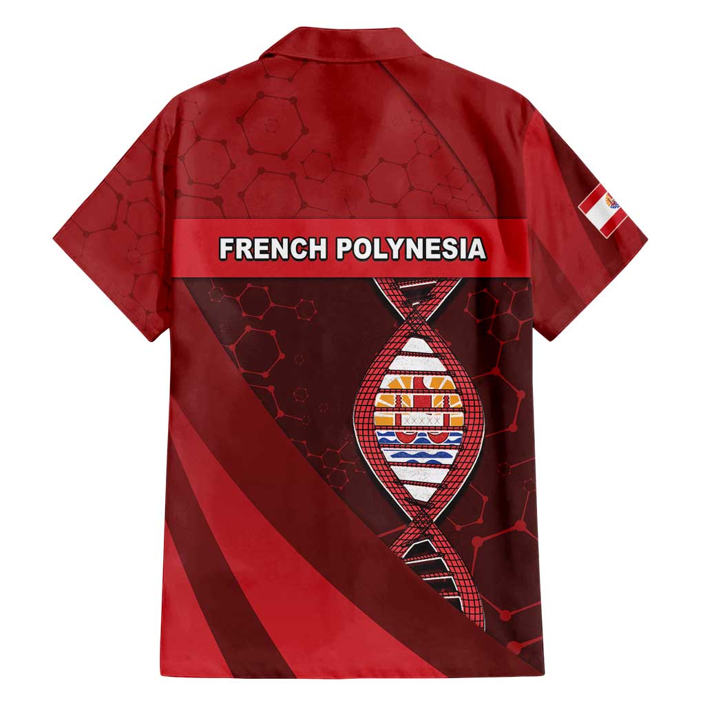 French Polynesia Is In My DNA Family Matching Long Sleeve Bodycon Dress and Hawaiian Shirt - Polynesian Pride