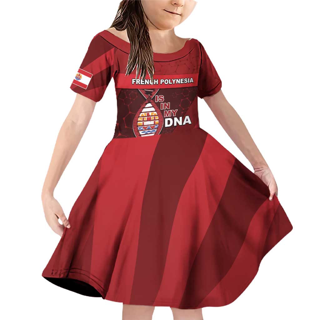 French Polynesia Is In My DNA Family Matching Off Shoulder Short Dress and Hawaiian Shirt - Polynesian Pride