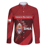 French Polynesia Is In My DNA Family Matching Tank Maxi Dress and Hawaiian Shirt - Polynesian Pride