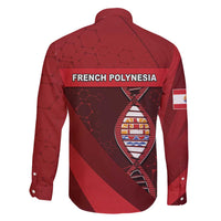 French Polynesia Is In My DNA Family Matching Tank Maxi Dress and Hawaiian Shirt - Polynesian Pride