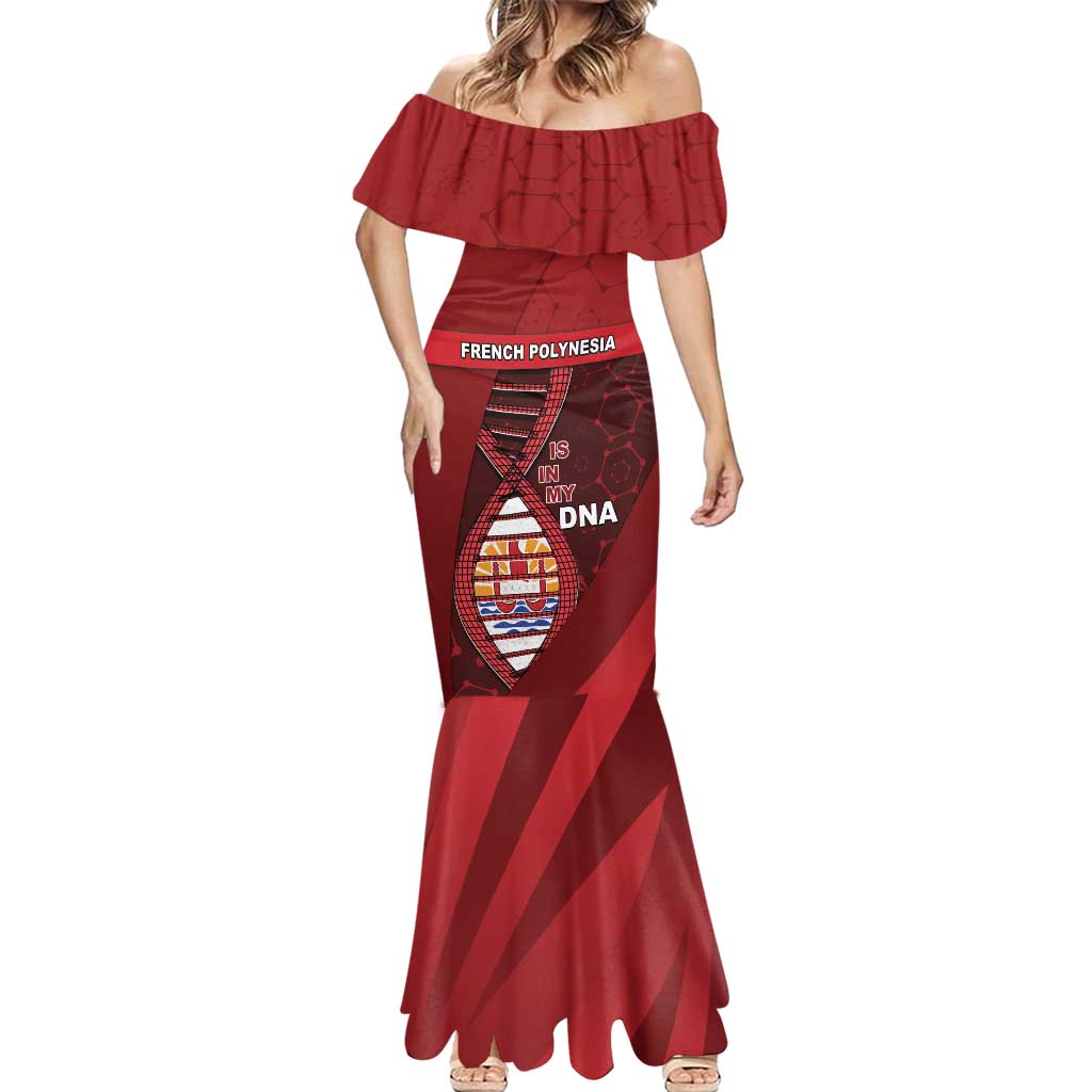 French Polynesia Is In My DNA Mermaid Dress - Polynesian Pride