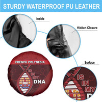 French Polynesia Is In My DNA Spare Tire Cover - Polynesian Pride
