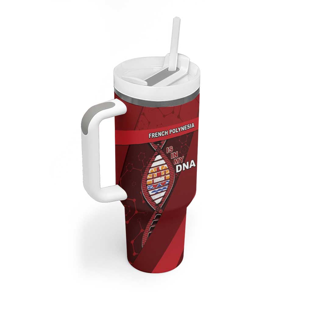 French Polynesia Is In My DNA Tumbler With Handle - Polynesian Pride