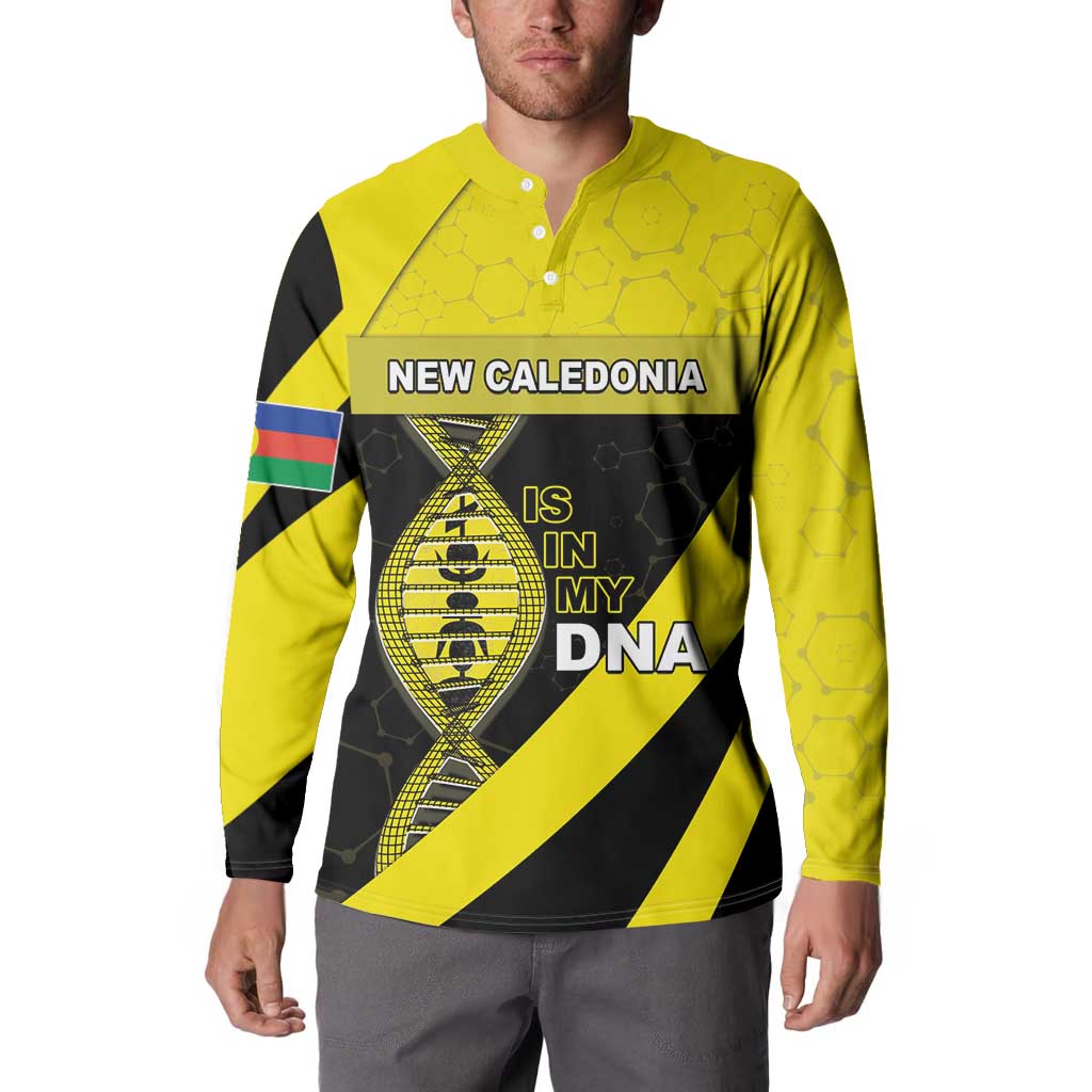 New Caledonia Is In My DNA Button Sweatshirt - Polynesian Pride