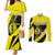 New Caledonia Is In My DNA Couples Matching Mermaid Dress and Long Sleeve Button Shirt - Polynesian Pride