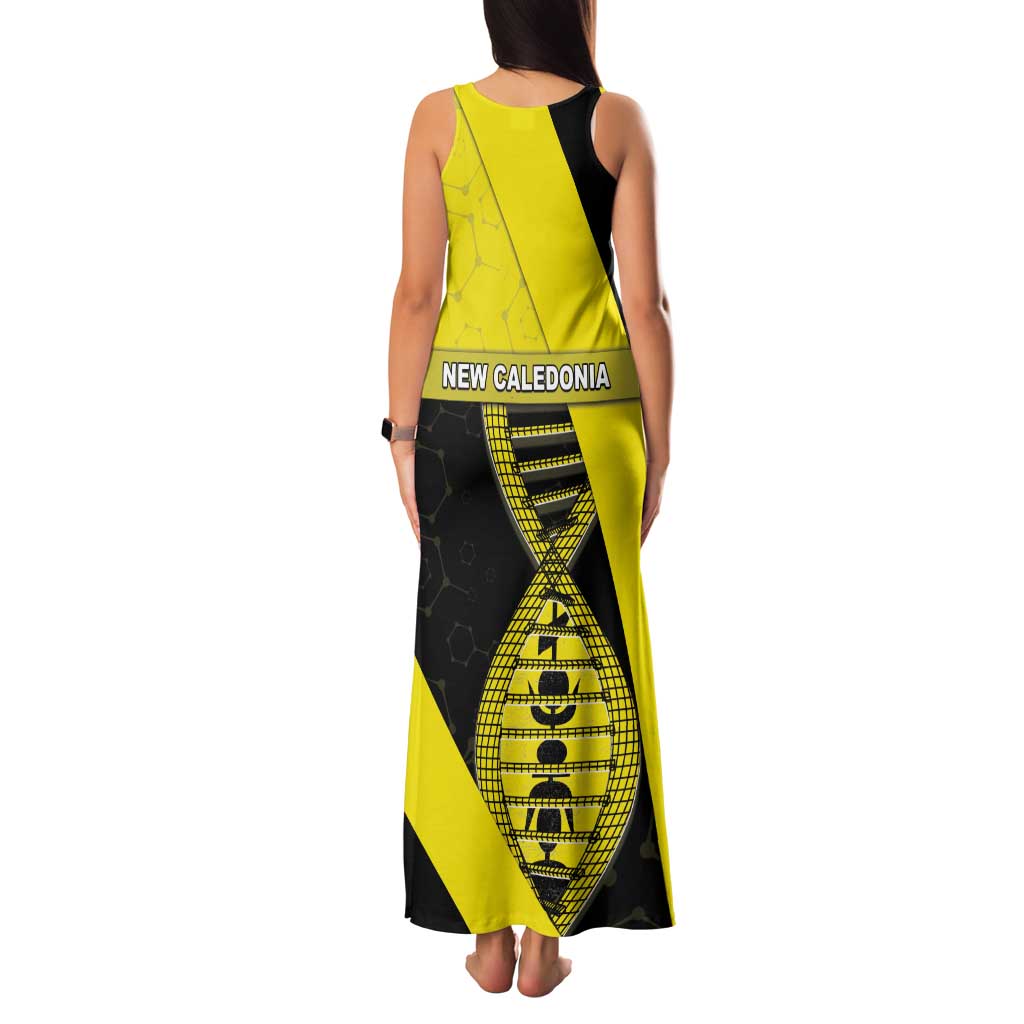 New Caledonia Is In My DNA Family Matching Tank Maxi Dress and Hawaiian Shirt DT05 - Polynesian Pride
