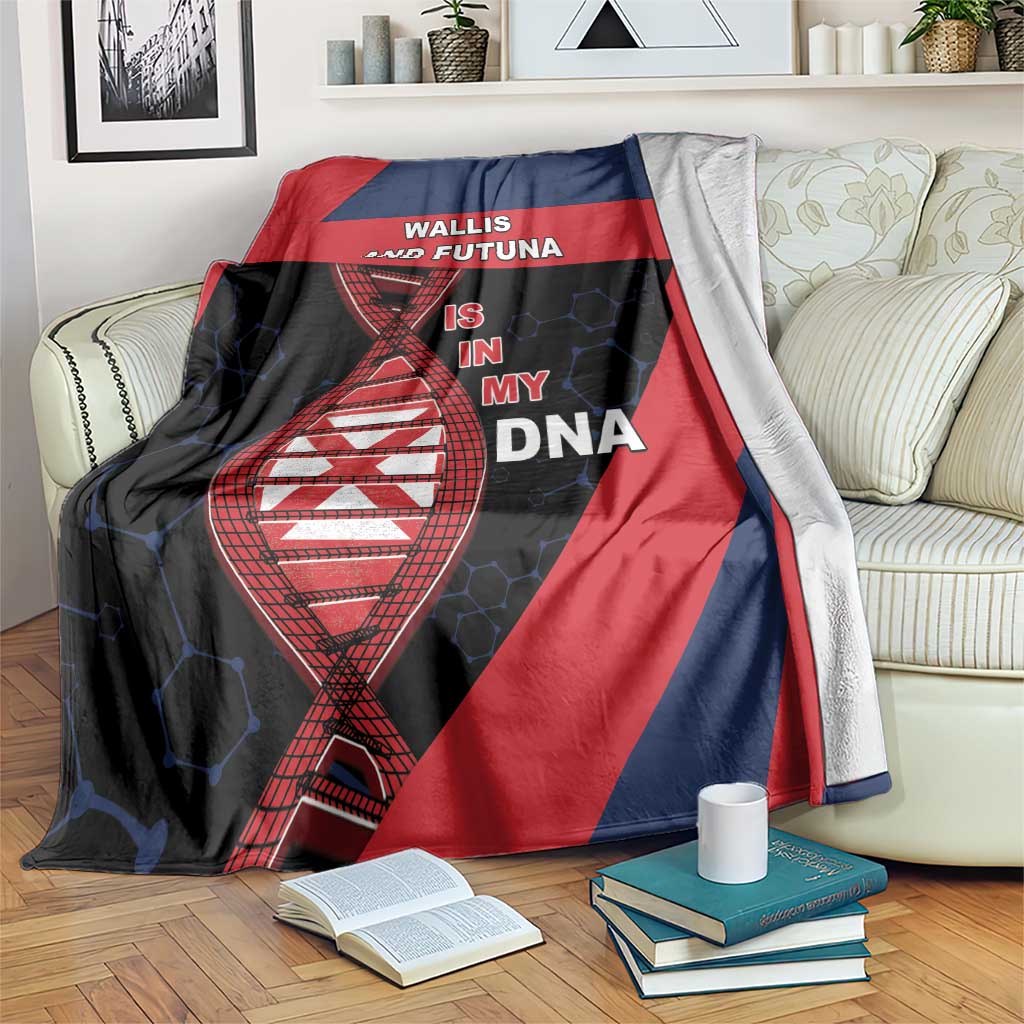 Wallis And Futuna Is In My DNA Blanket - Polynesian Pride