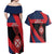 Wallis And Futuna Is In My DNA Couples Matching Off Shoulder Maxi Dress and Hawaiian Shirt - Polynesian Pride