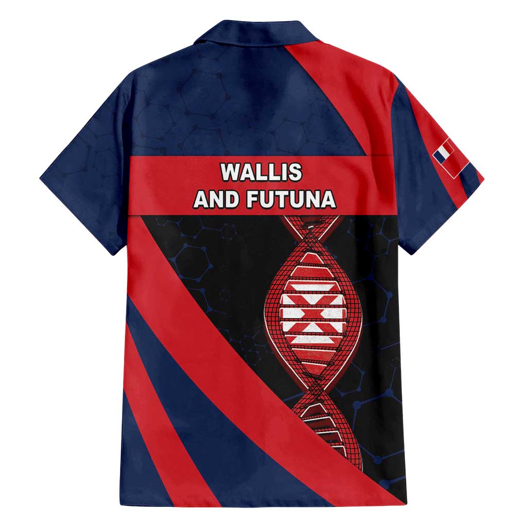 Wallis And Futuna Is In My DNA Family Matching Long Sleeve Bodycon Dress and Hawaiian Shirt DT05 - Polynesian Pride