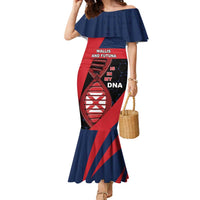 Wallis And Futuna Is In My DNA Family Matching Mermaid Dress and Hawaiian Shirt DT05 Mom's Dress Multicolor - Polynesian Pride