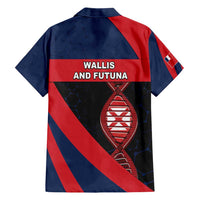 Wallis And Futuna Is In My DNA Family Matching Short Sleeve Bodycon Dress and Hawaiian Shirt DT05 - Polynesian Pride
