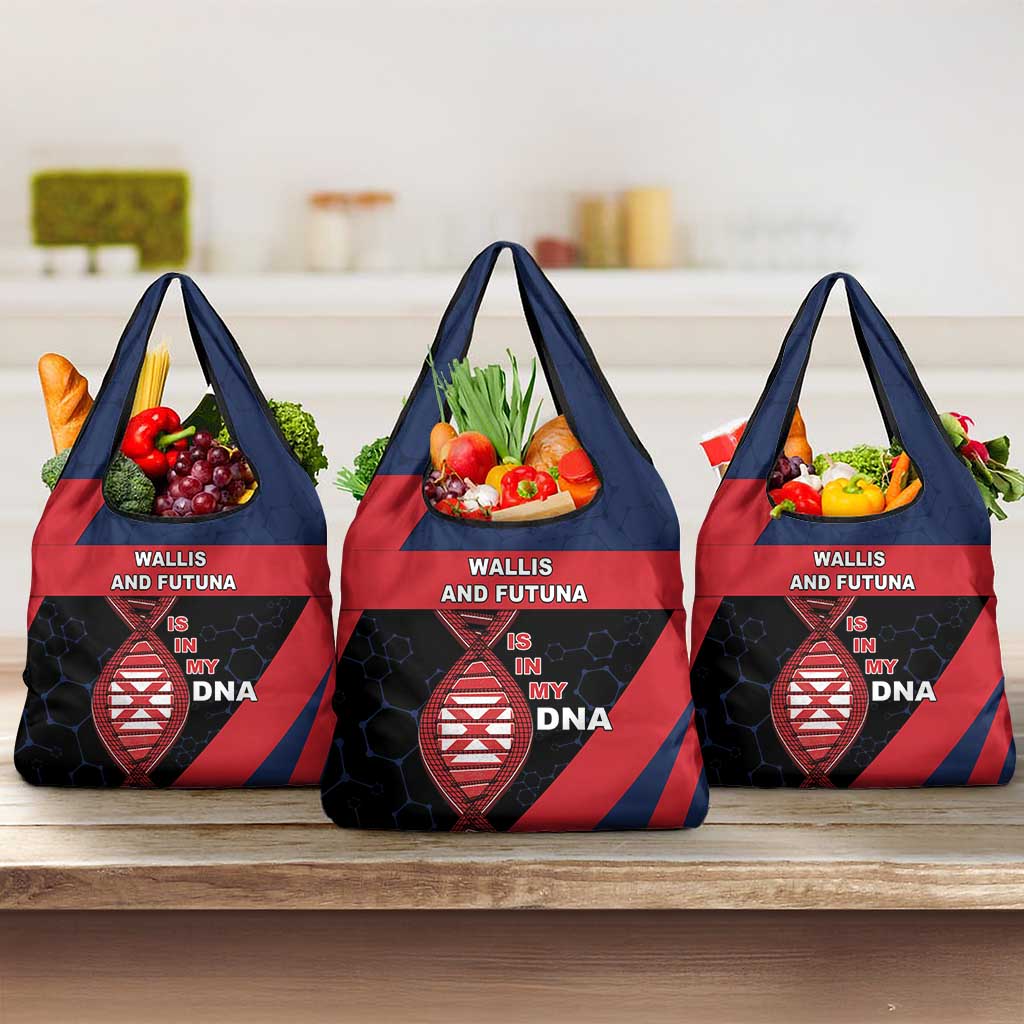 Wallis And Futuna Is In My DNA Grocery Bag - Polynesian Pride