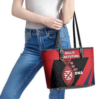 Wallis And Futuna Is In My DNA Leather Tote Bag - Polynesian Pride