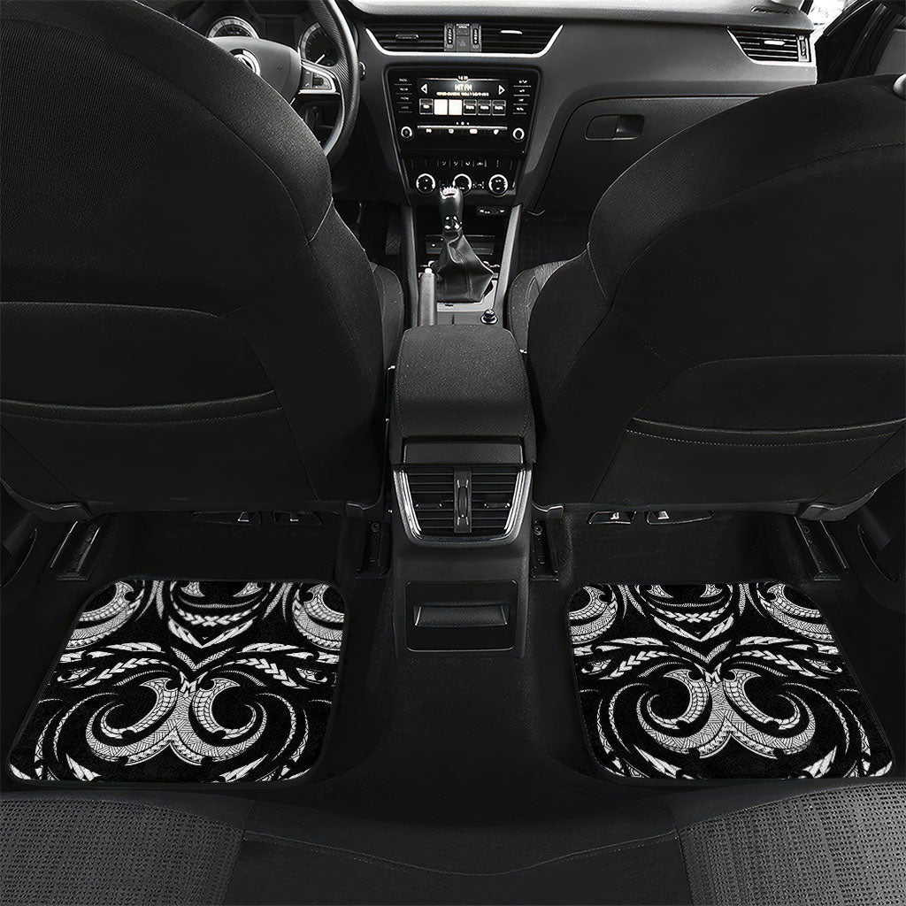 Personalised Guam Liberation Day Car Mats Black White Latte Stone Tribal Patterns