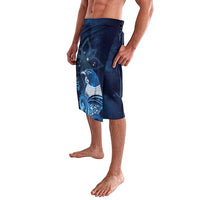 New Zealand Matariki Lavalava Maori Tui Bird Blue Galaxy