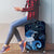 New Zealand Matariki Luggage Cover Maori Tui Bird Blue Galaxy