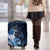 New Zealand Matariki Luggage Cover Maori Tui Bird Blue Galaxy