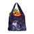 New Zealand Matariki Grocery Bag Maori Tui Bird Purple Galaxy