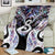 New Zealand Aotearoa Blanket Pikorua Single Twist Pink Paua Shell