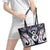 New Zealand Aotearoa Leather Tote Bag Pikorua Single Twist Pink Paua Shell